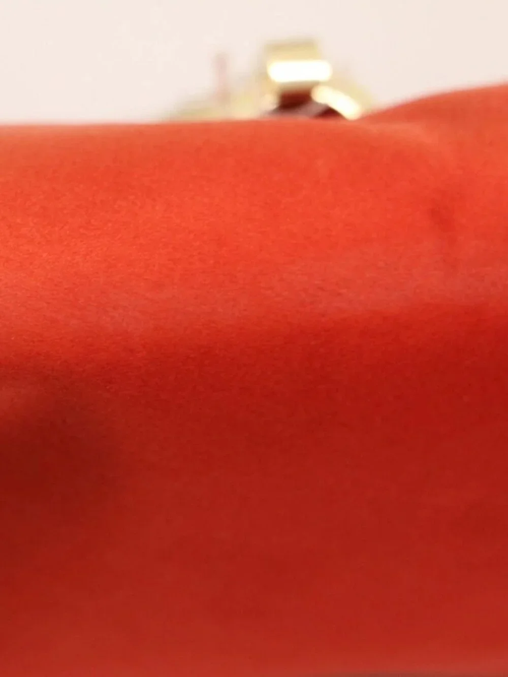 Bvlgari Satin Red Evening Bag/Clutch